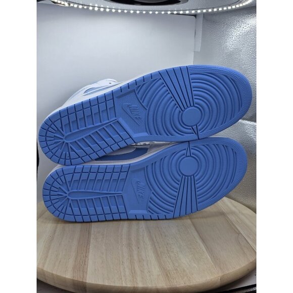 Size 13 - Nike Air Jordan 1 Mid SE White Legend Blue Basketball FZ2142-114  Wbox - Picture 8 of 12